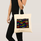 Tote Bag Quelle est ma couleur ? (Devant (produit))