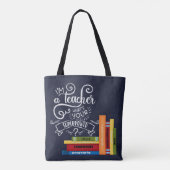 Tote Bag Quelle est votre superpuissance ? (Dos)