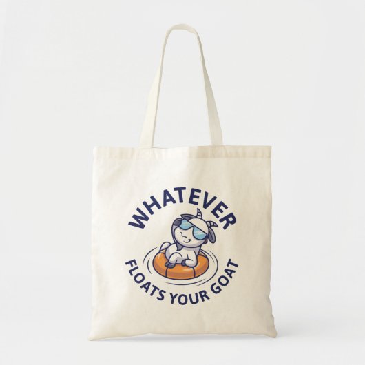 Tote Bag Quelle que soit la chèvre (Devant)