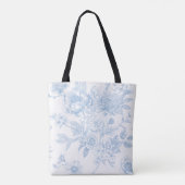 Tote Bag Quelque chose de bleu avant que je fasse du bleu f (Dos)