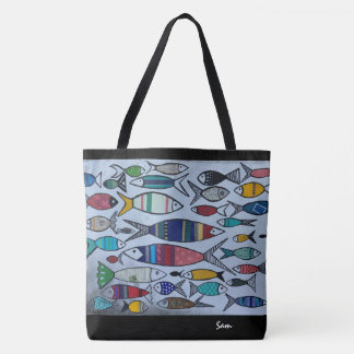 Tote Bag Quelque chose de louche fourre-tout