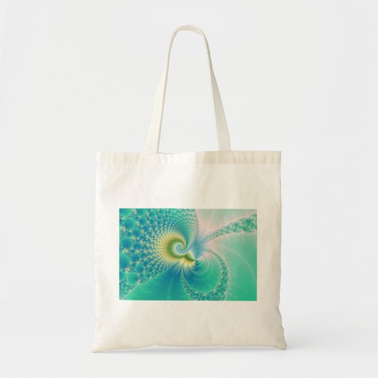 Tote Bag Quelque chose de poisson - Art fractal (Devant)