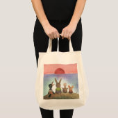 Tote Bag Quelque chose de rouge (Devant (produit))