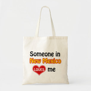 Tote Bag Quelqu'un au Nouveau-Mexique m'aime