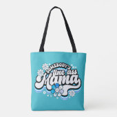 Tote Bag Quelqu'un est belle maman bleu bébé (Dos)