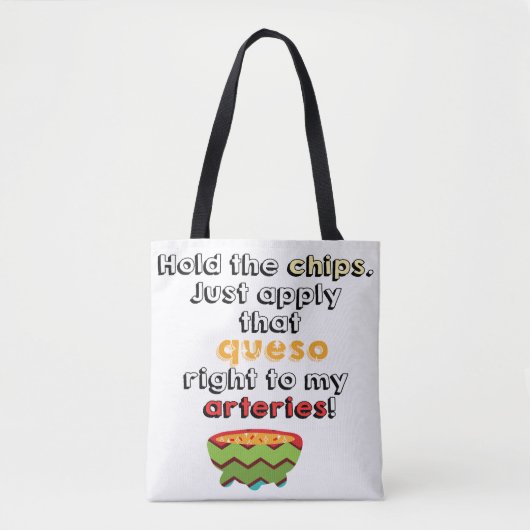 Tote Bag Queso Lover (Devant)