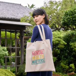 Tote Bag Questions de santé mentale