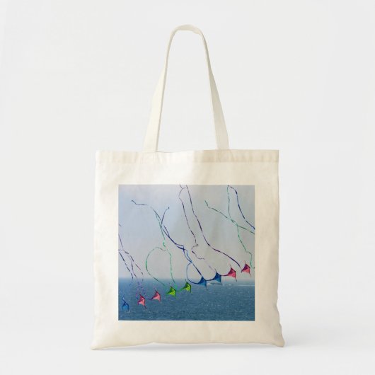 Tote Bag Queues de cerf-volant Fourre-tout (Devant)