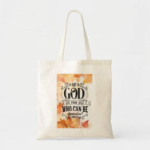 Tote Bag Qui peut être contre nous ?