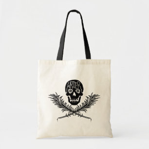 Tote Bag Quilles crâniennes et croisées de l'écrivain