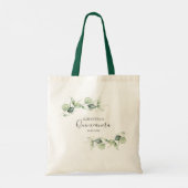 Tote Bag Quinceanera Eucalyptus 15ème anniversaire (Dos)