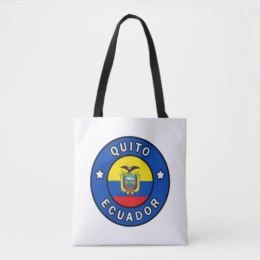 Tote Bag Quito Équateur (Devant)