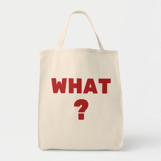 Tote Bag Quoi ? (Devant)