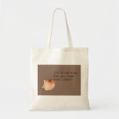Tote Bag Quota de Cat funny (Devant)