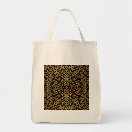 Tote Bag RAB Rockabilly Cadeaux Empreintes de léopard (Devant)