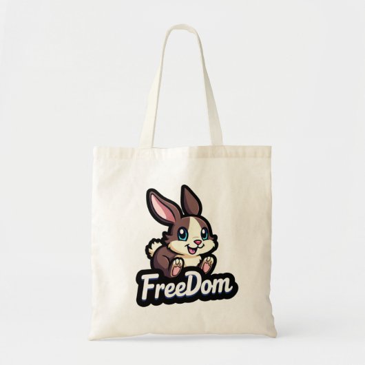 Tote Bag Rabbit Liberté (Devant)