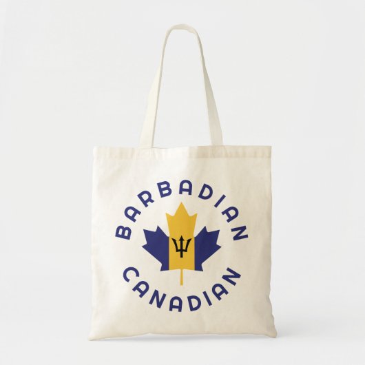 Tote Bag Racines barbadiennes canadiennes (Devant)