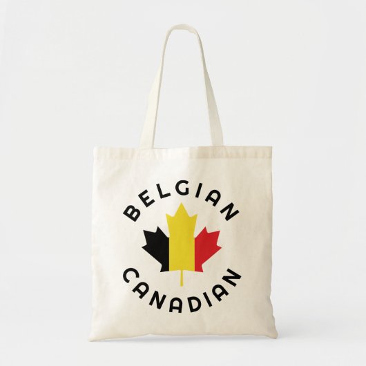 Tote Bag Racines belges canadiennes (Devant)
