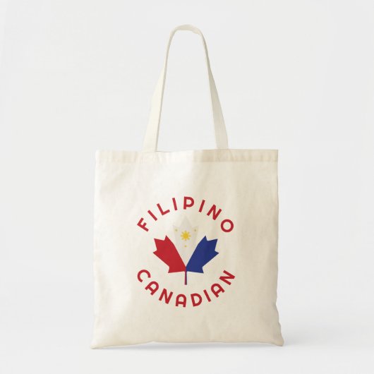 Tote Bag Racines canadiennes des Philippines (Devant)