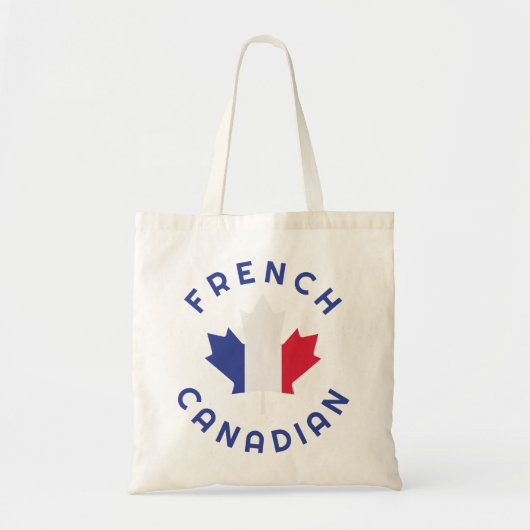 Tote Bag Racines françaises canadiennes (Devant)
