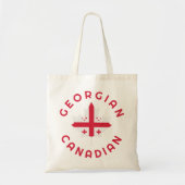 Tote Bag Racines géorgiennes canadiennes (Devant)