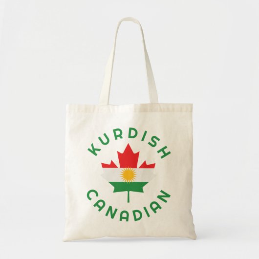 Tote Bag Racines kurdes canadiennes (Devant)