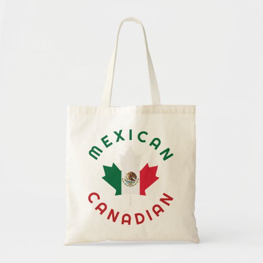 Tote Bag Racines mexicaines canadiennes (Devant)