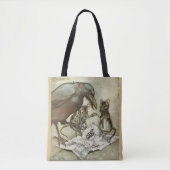 Tote Bag Rackham Peter Pan Kensington Gardens Solomon Fourr (Devant)