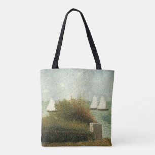 Tote Bag Rade de Grandcamp de Georges Seurat, Art ancien