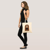 Tote Bag Radio vintage en bois