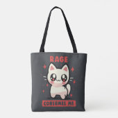 Tote Bag Rage me consomme (Dos)