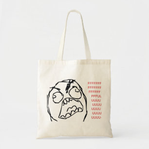 Tote Bag Rage Troll