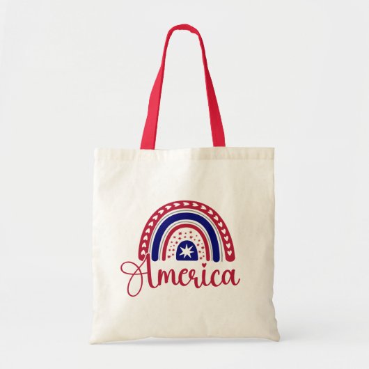Tote Bag Rainbow America (Devant)