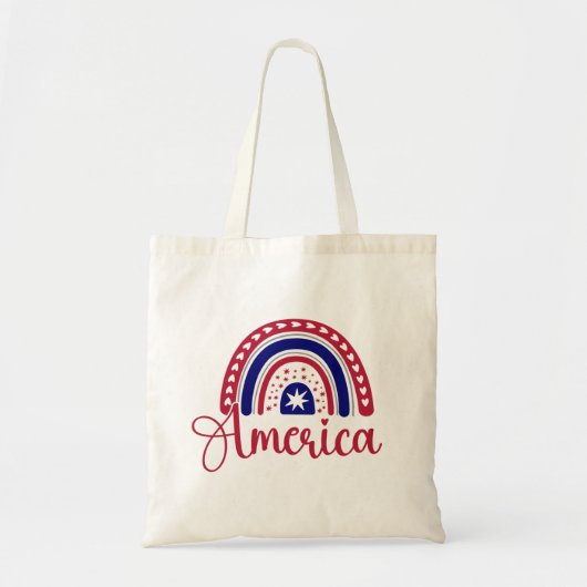 Tote Bag Rainbow America (Devant)