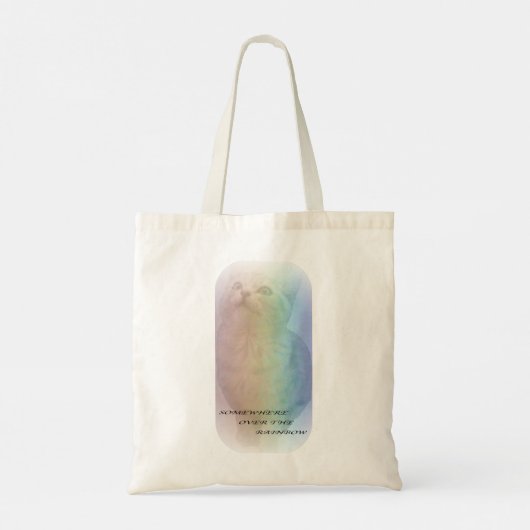 Tote Bag rainbow cat (Dos)