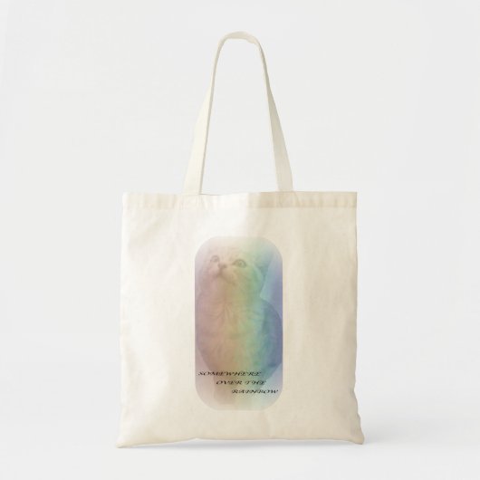 Tote Bag rainbow cat (Devant)