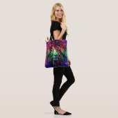 Tote Bag Rainbow Lion (Sur le modèle)