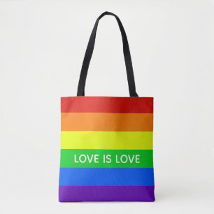 Tote Bag Rainbow Love is Love