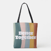 Tote Bag Rainbow Mieux Ensemble (Dos)