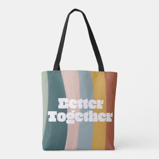 Tote Bag Rainbow Mieux Ensemble (Dos)