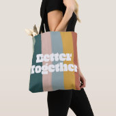 Tote Bag Rainbow Mieux Ensemble (De près)