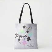 Tote Bag Rainbow Pastel Lovebirds Fourre-tout (Devant)
