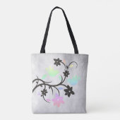 Tote Bag Rainbow Pastel Lovebirds Fourre-tout (Dos)
