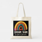 Tote Bag Rainbow Pencil Dream Exceptionnel Education Team S (Dos)
