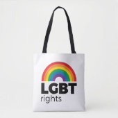 Tote Bag Rainbow Rights (Devant)