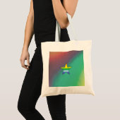 Tote Bag Rainbow Star (Devant (produit))