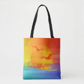 Tote Bag Rainbow Sunrise Sunshine Fourre-tout (Devant)