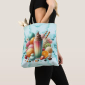Tote Bag Rainbow Treat (De près)
