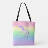 Tote Bag Rainbow 🦄 Unicorn (Dos)