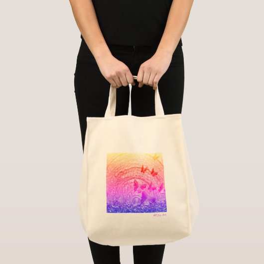 Tote Bag Rainbow "Upliffting Hope" 1 Fourre-tout (Devant (produit))